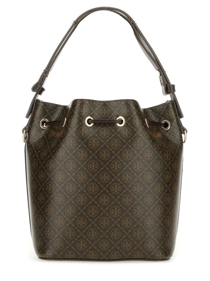 Tory Burch MONOGRAM T BUCKET BAG