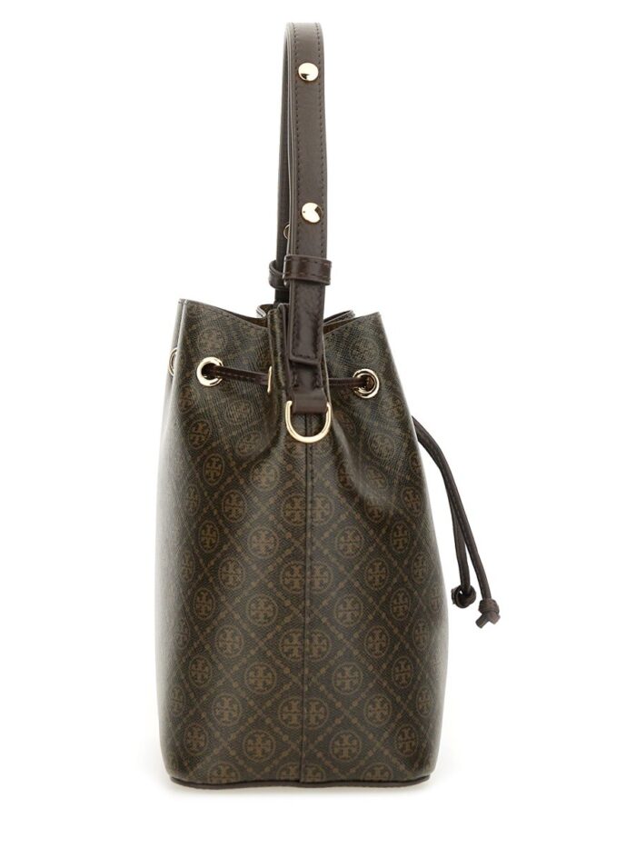 Tory Burch MONOGRAM T BUCKET BAG
