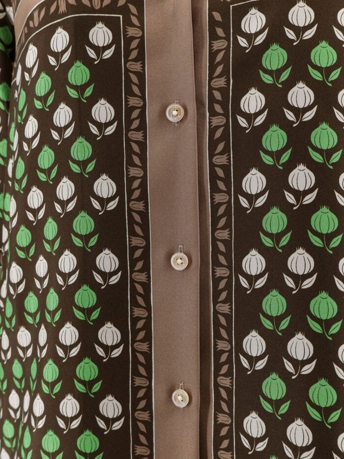 Tory Burch Multicolor Silk Shirt