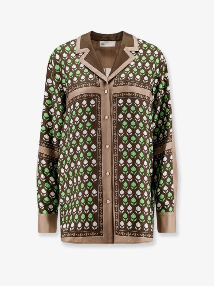Tory Burch Multicolor Silk Shirt