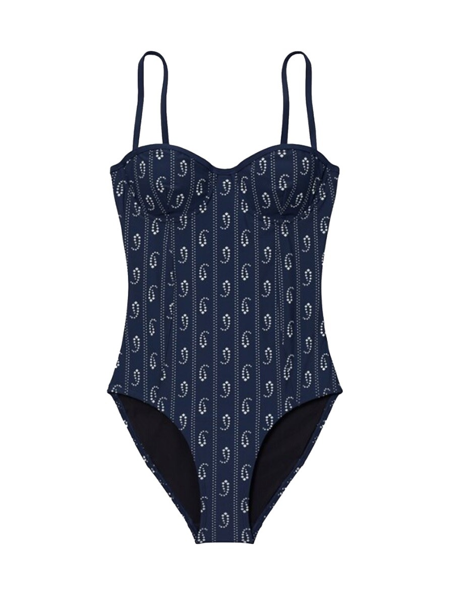 Tory Burch ONE PIECE SWIMSUIT WITH "PAISLEY" PRINT