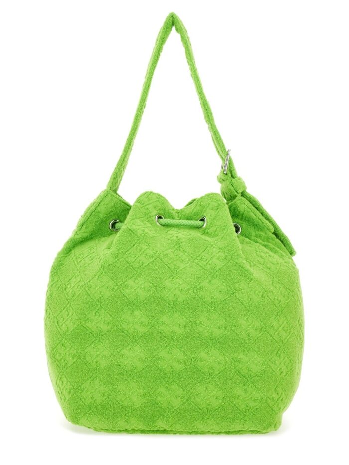 Tory Burch OVERSIZED "T MONOGRAM" BUCKET BAG