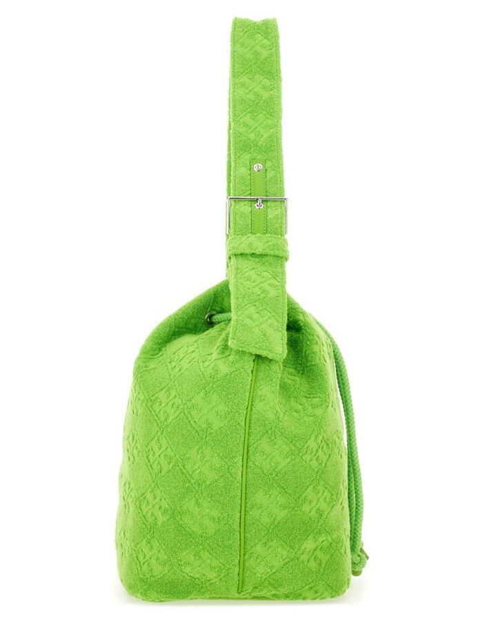 Tory Burch OVERSIZED "T MONOGRAM" BUCKET BAG