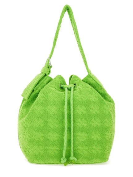 Tory Burch OVERSIZED "T MONOGRAM" BUCKET BAG