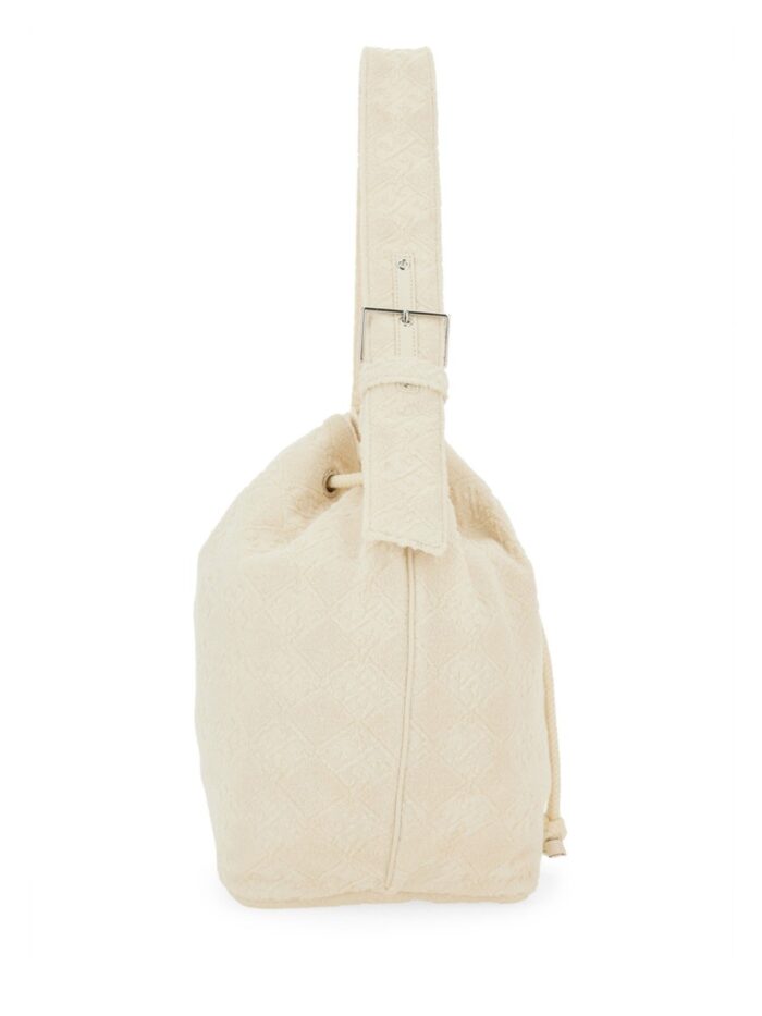 Tory Burch OVERSIZED "T MONOGRAM" BUCKET BAG