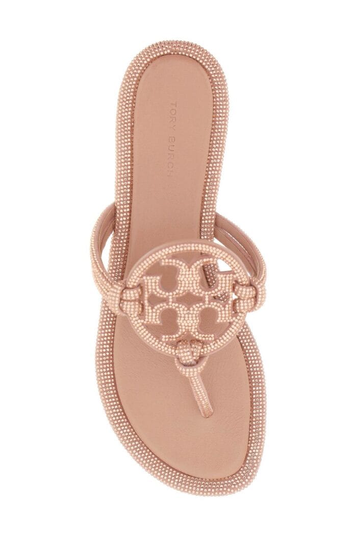 TORY BURCH Pav Leather Thong Sandals