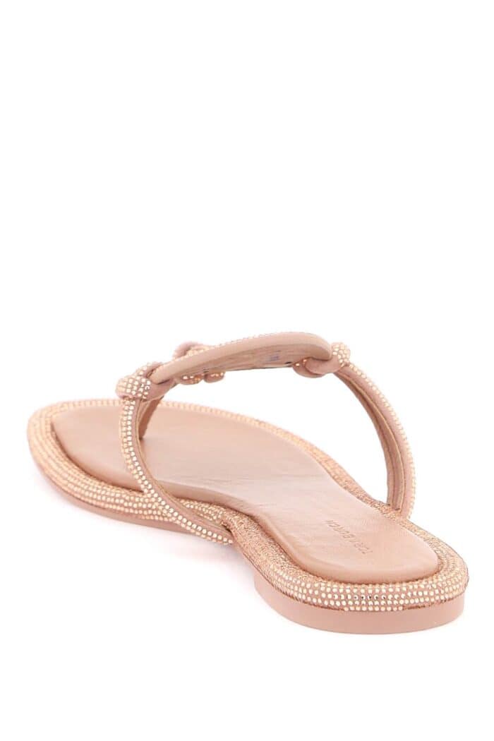 TORY BURCH Pav Leather Thong Sandals