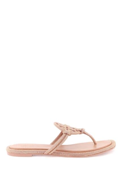 TORY BURCH Pav Leather Thong Sandals