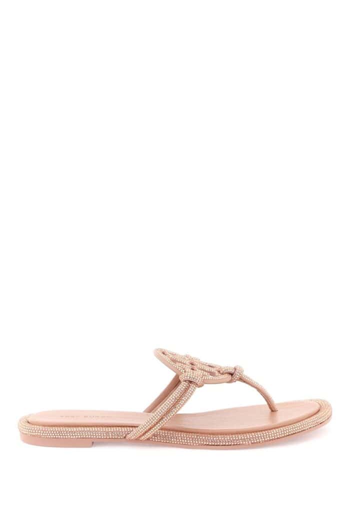 TORY BURCH Pav Leather Thong Sandals