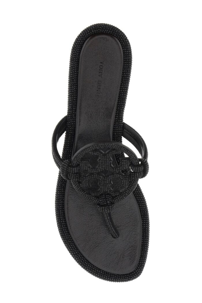 Tory Burch Pav Leather Thong Sandals