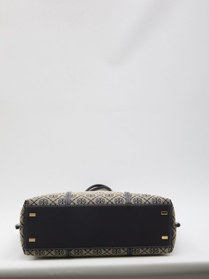 Tory Burch Perry T Monogram shopping bag