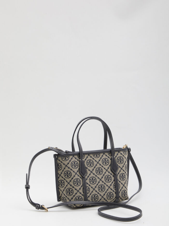 Tory Burch Perry T Monogram shopping mini bag