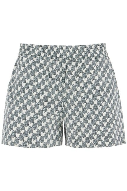 TORY BURCH Printed Poplin Shorts For