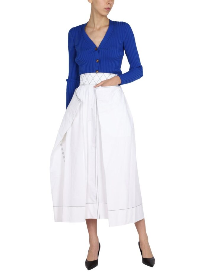 Tory Burch RIBBED CARDIGAN