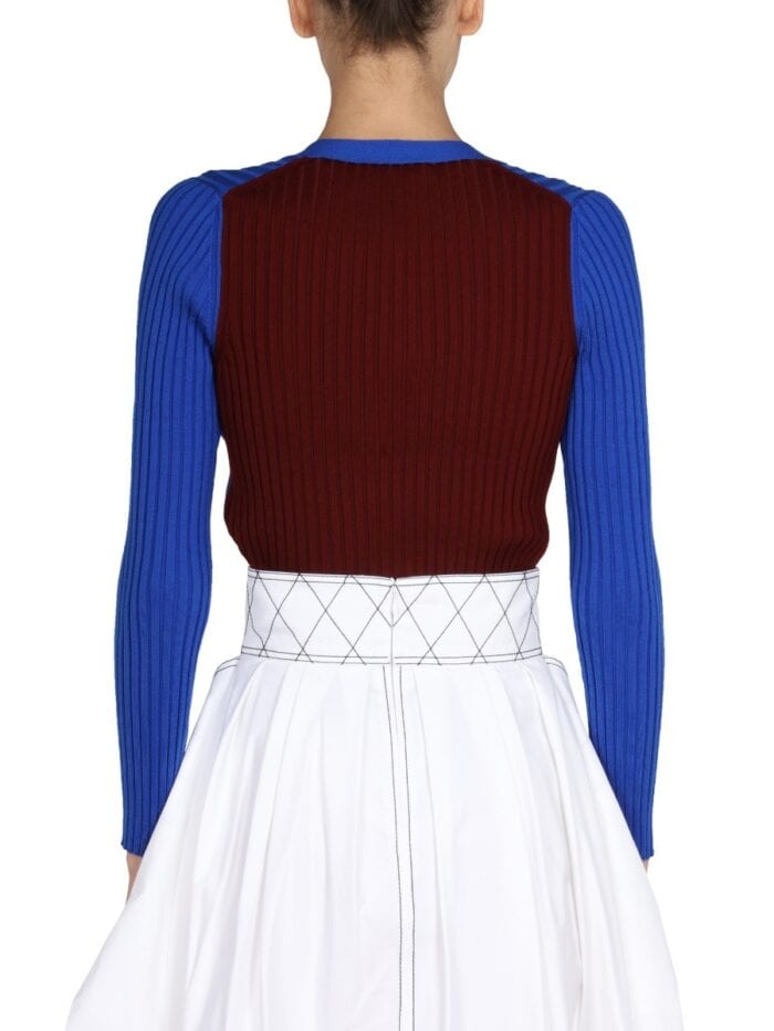 Tory Burch RIBBED CARDIGAN