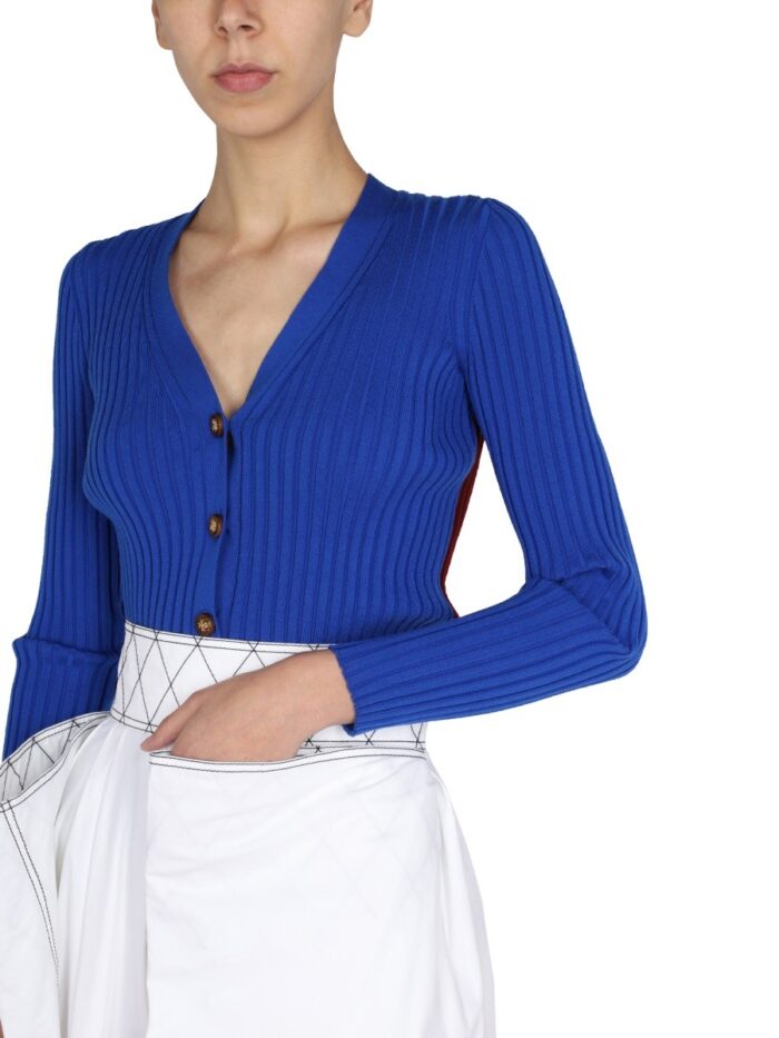 Tory Burch RIBBED CARDIGAN