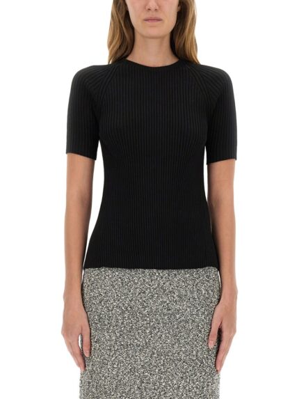 Tory Burch RIBBED COTTON PULLOVER