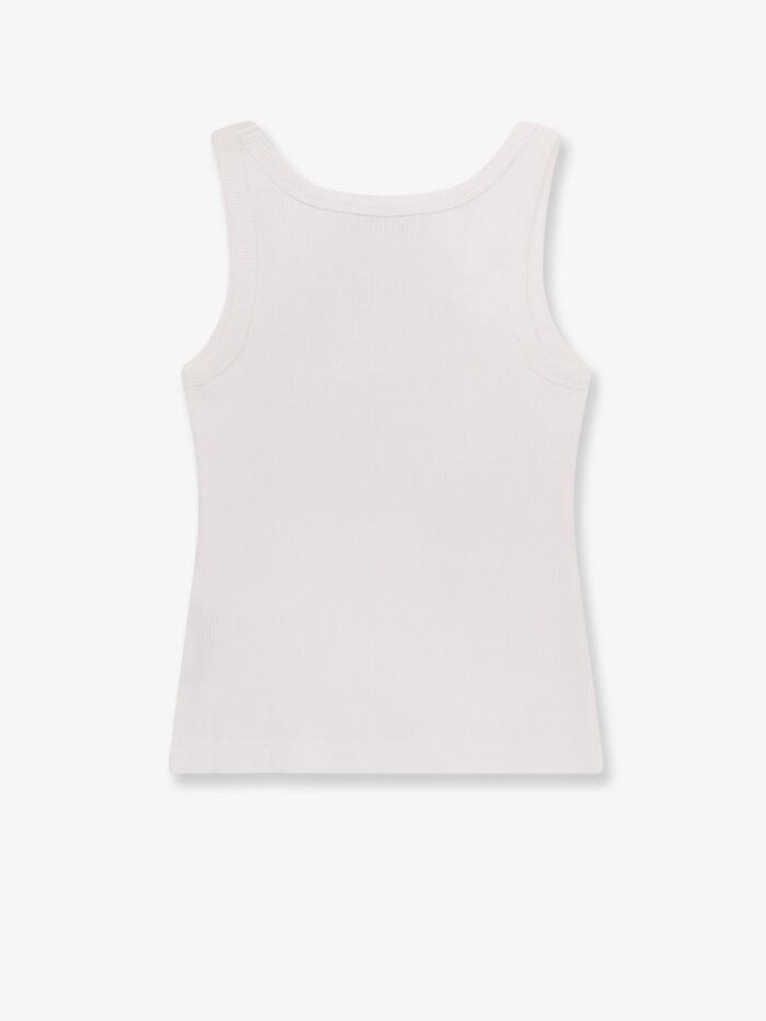 Tory Burch Ribbed Cotton Tank Top