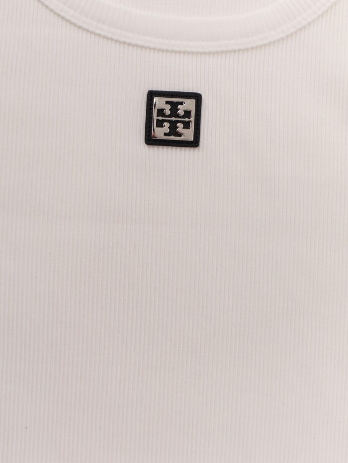 Tory Burch Ribbed Cotton Tank Top