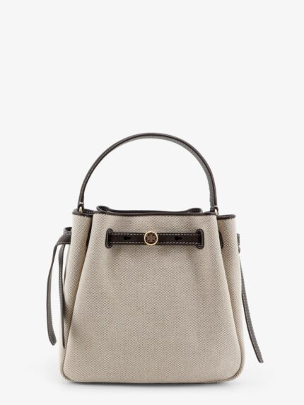 Tory Burch Romy Canvas Bucket Bag