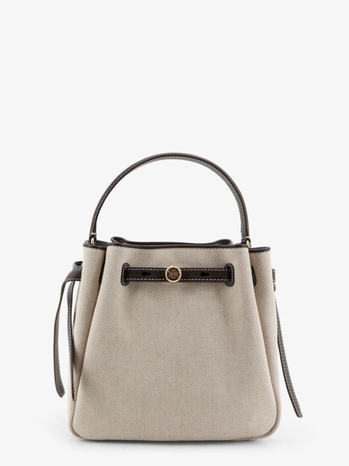 Tory Burch Romy Canvas Bucket Bag