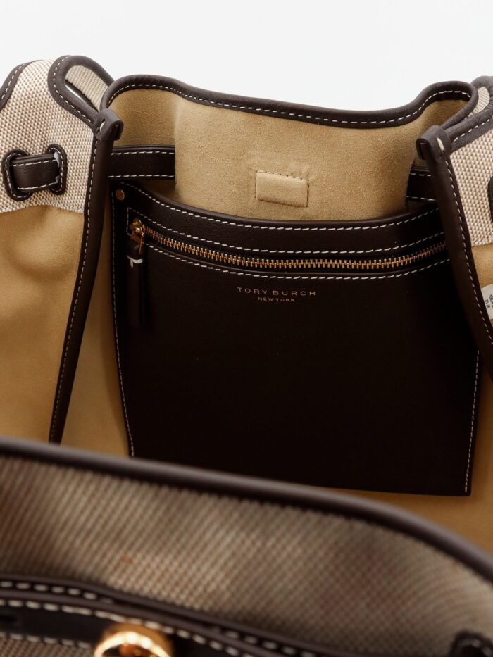 Tory Burch Romy Canvas Tote Bag