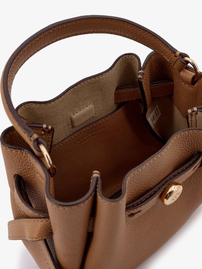 Tory Burch Romy Mini Leather Crossbody Bag