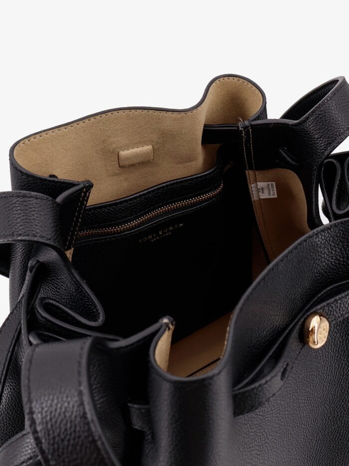 Tory Burch Romy Pebbled Tote Leather Shoulder Bag