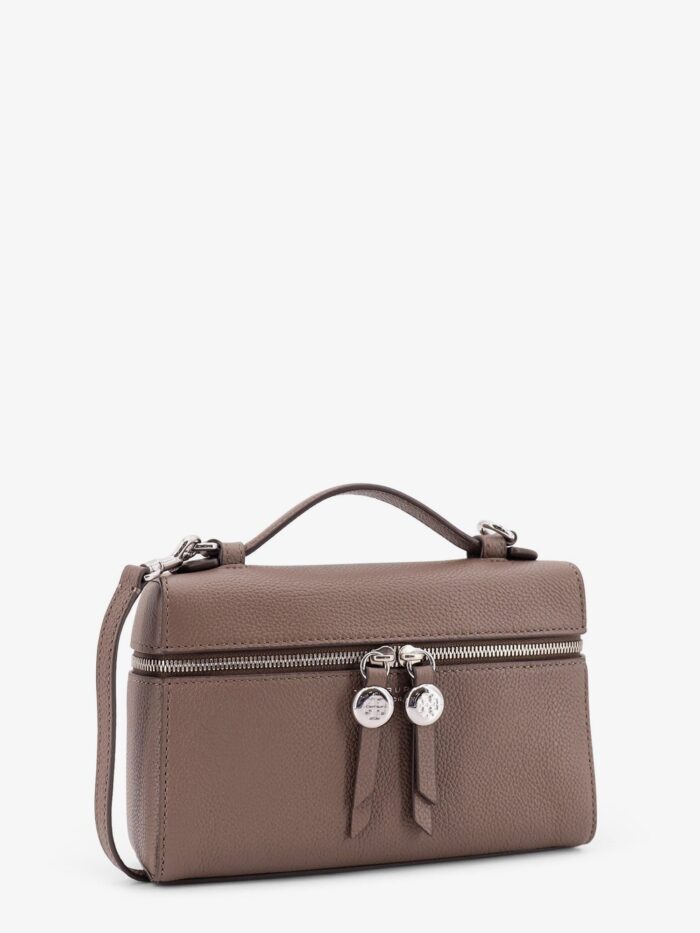 Tory Burch Romy Slim Hammered Leather Crossbody Bag