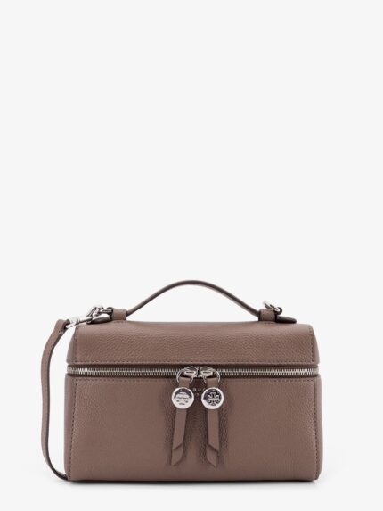 Tory Burch Romy Slim Hammered Leather Crossbody Bag