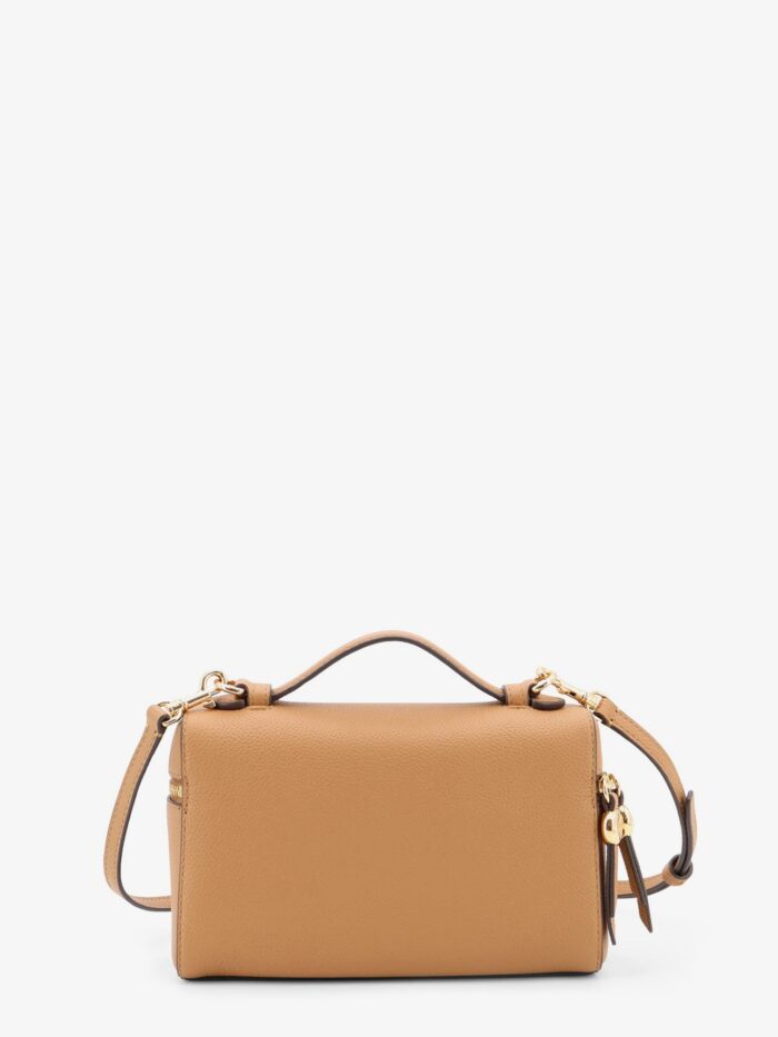 Tory Burch Romy Slim Hammered Leather Crossbody Bag