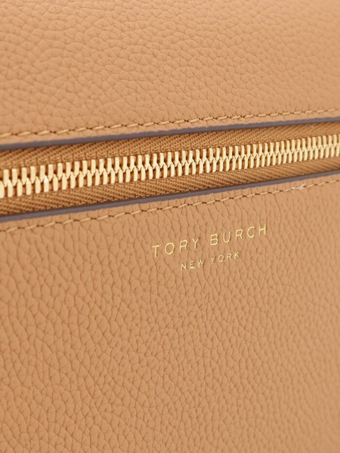Tory Burch Romy Slim Hammered Leather Crossbody Bag