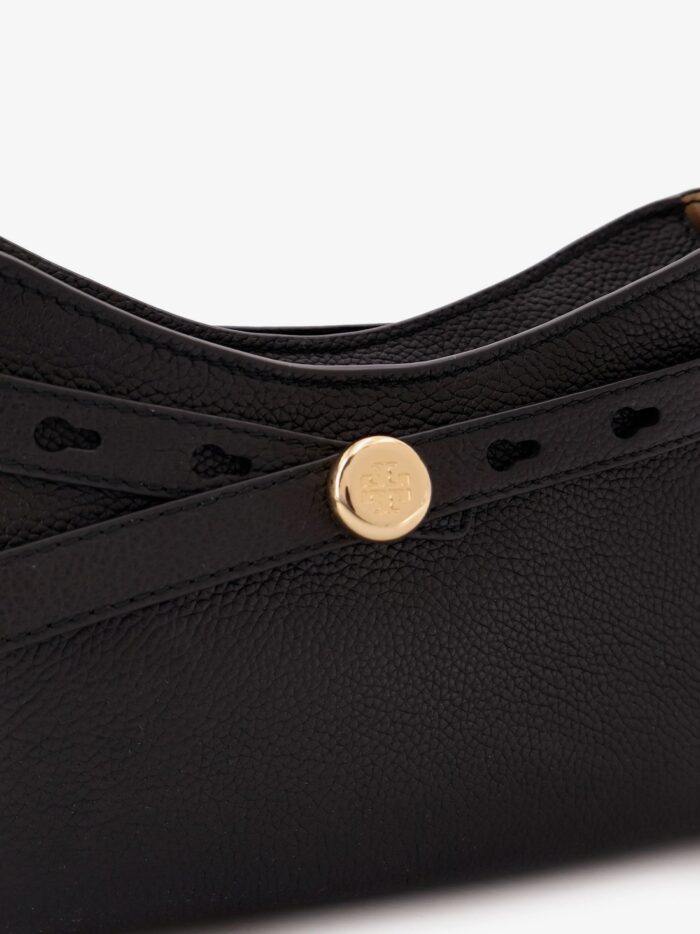 Tory Burch Romy Zip Top Leather Crossbody Bag