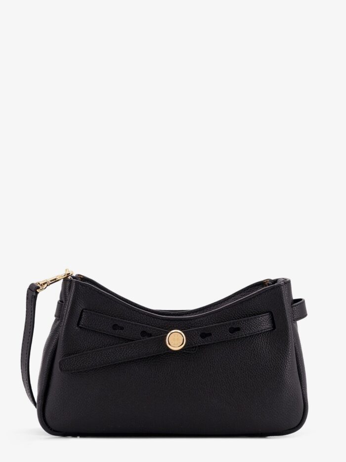 Tory Burch Romy Zip Top Leather Crossbody Bag