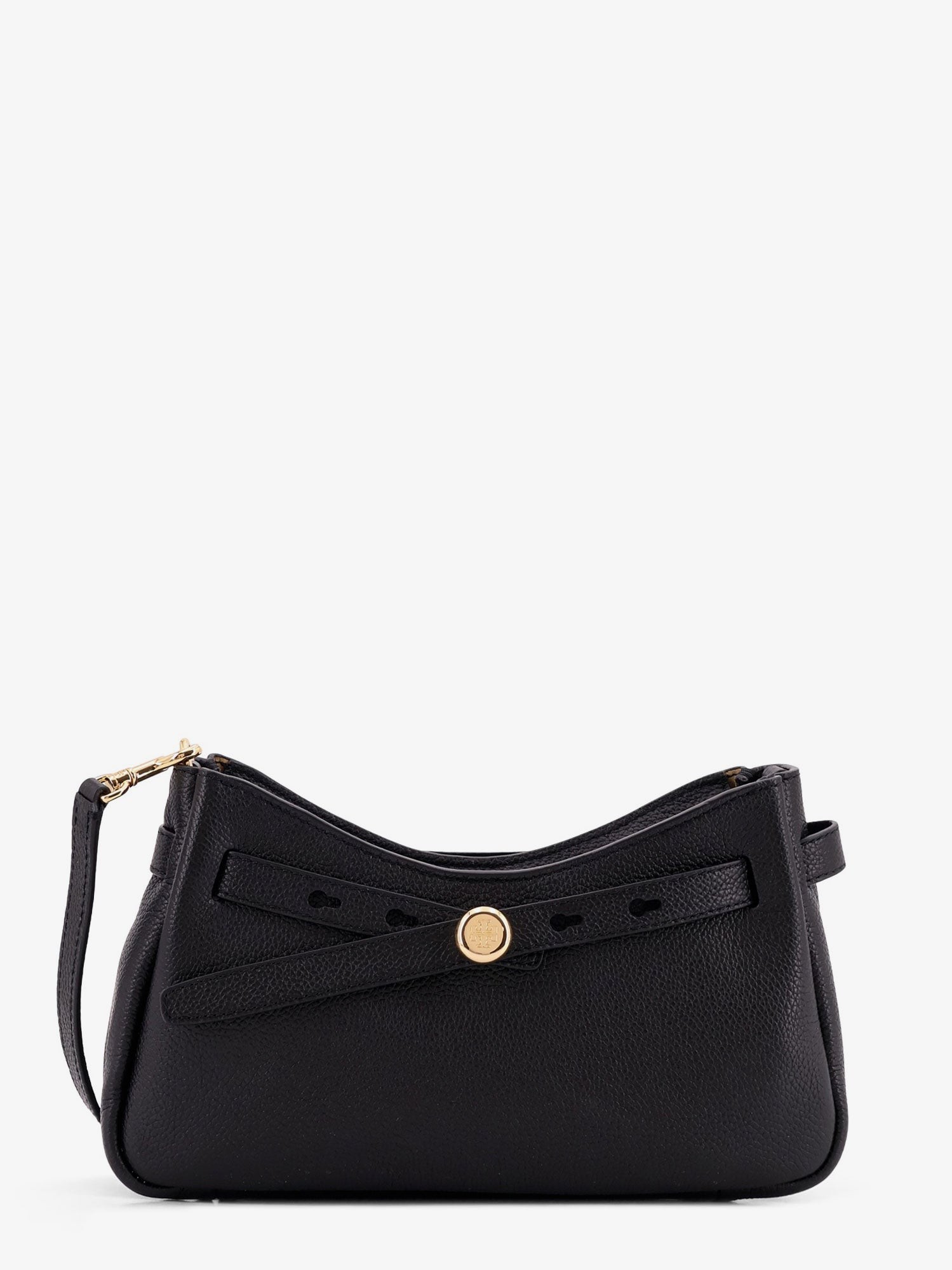 Tory Burch Romy Zip Top Leather Crossbody Bag
