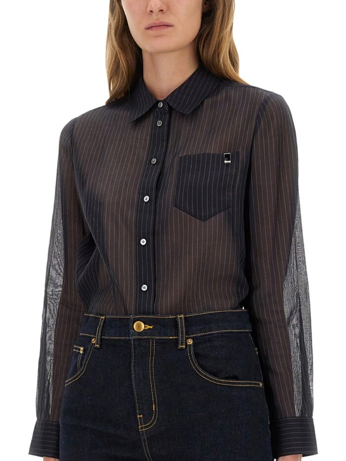 Tory Burch STRIPED COTTON SHIRT