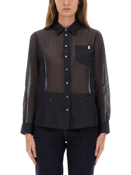 Tory Burch STRIPED COTTON SHIRT