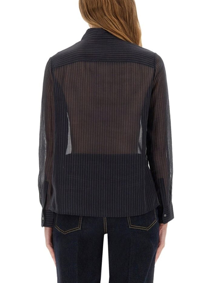 Tory Burch STRIPED COTTON SHIRT