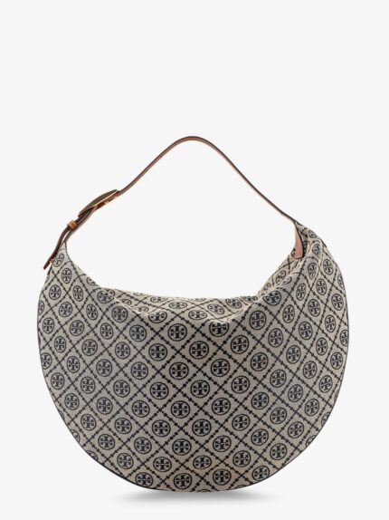 Tory Burch T Monogram Balloon Jacquard Fabric Shoulder Bag
