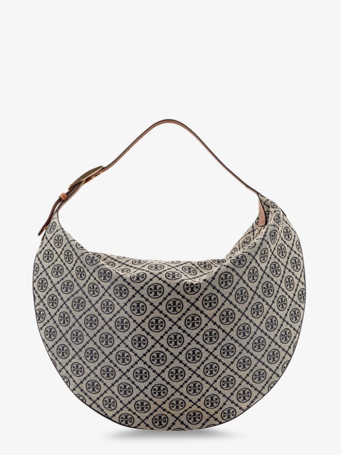 Tory Burch T Monogram Balloon Jacquard Fabric Shoulder Bag