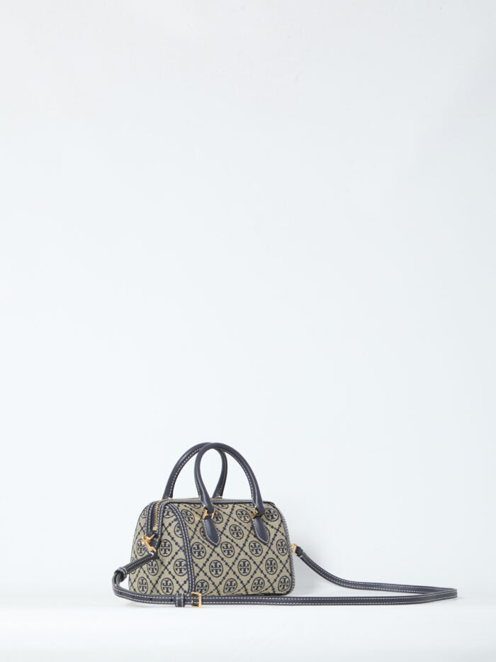 Tory Burch T Monogram Barrel bag mini