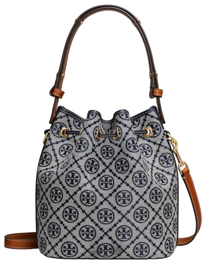 Tory Burch "T-MONOGRAM" BUCKET BAG