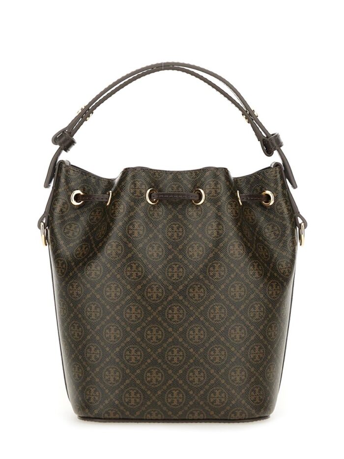 Tory Burch "T MONOGRAM" BUCKET BAG