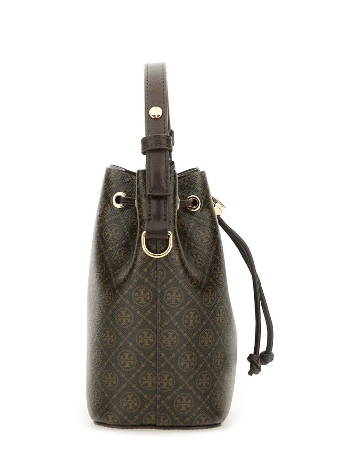 Tory Burch "T MONOGRAM" BUCKET BAG