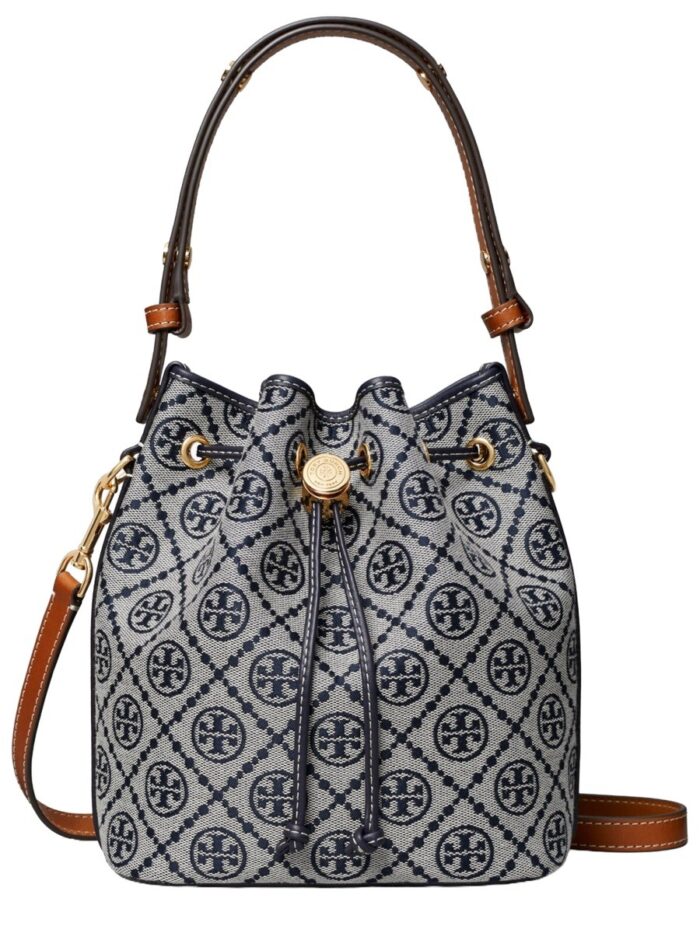 Tory Burch "T-MONOGRAM" BUCKET BAG
