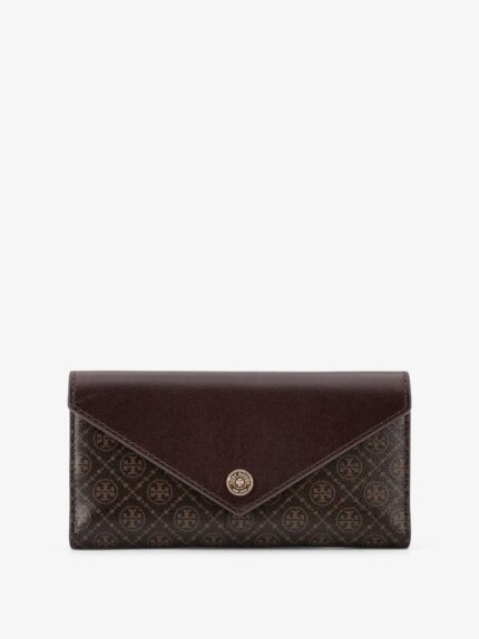 Tory Burch T-Monogram Coated Canvas Wallet