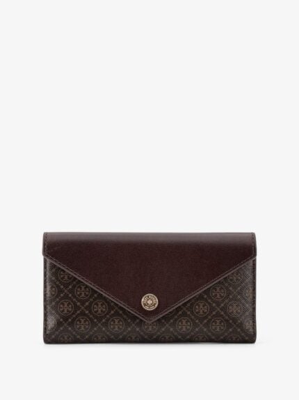 Tory Burch T-Monogram Coated Canvas Wallet