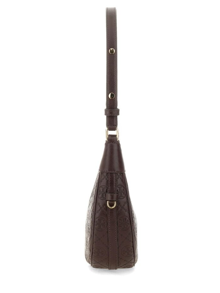 Tory Burch T MONOGRAM CRESCENT MOON BAG