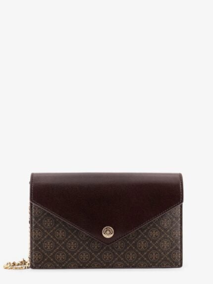 Tory Burch T-Monogram Envelope Chain Wallet Crossbody Bag