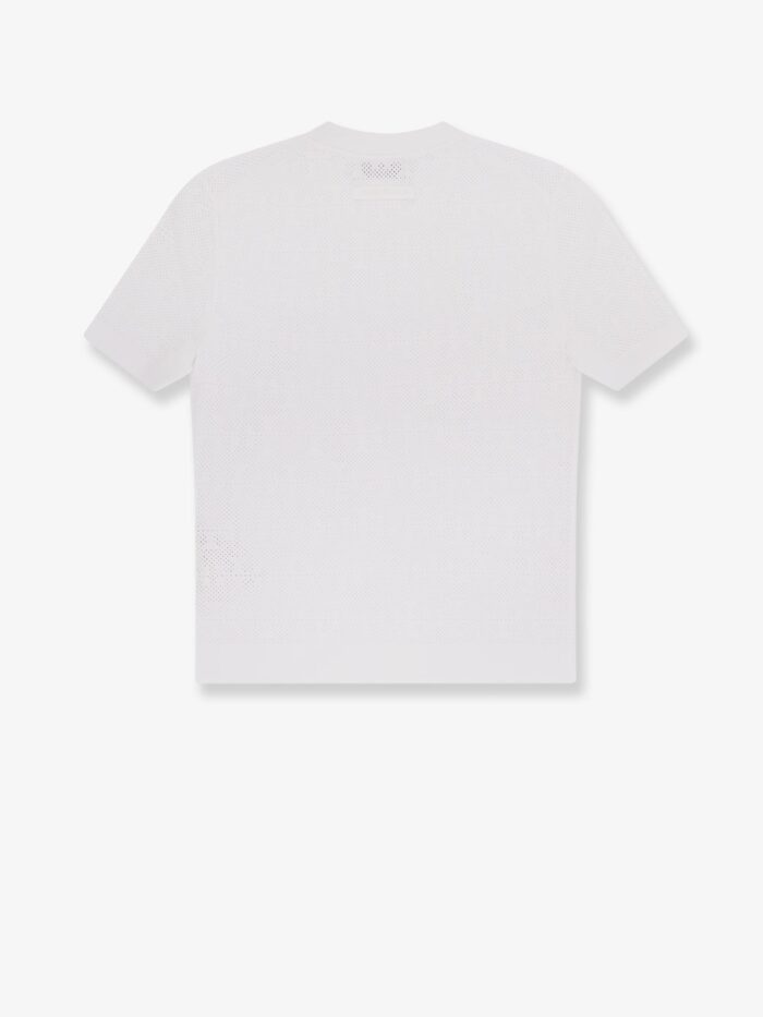 Tory Burch T Monogram Jacquard Viscose Blend T-shirt